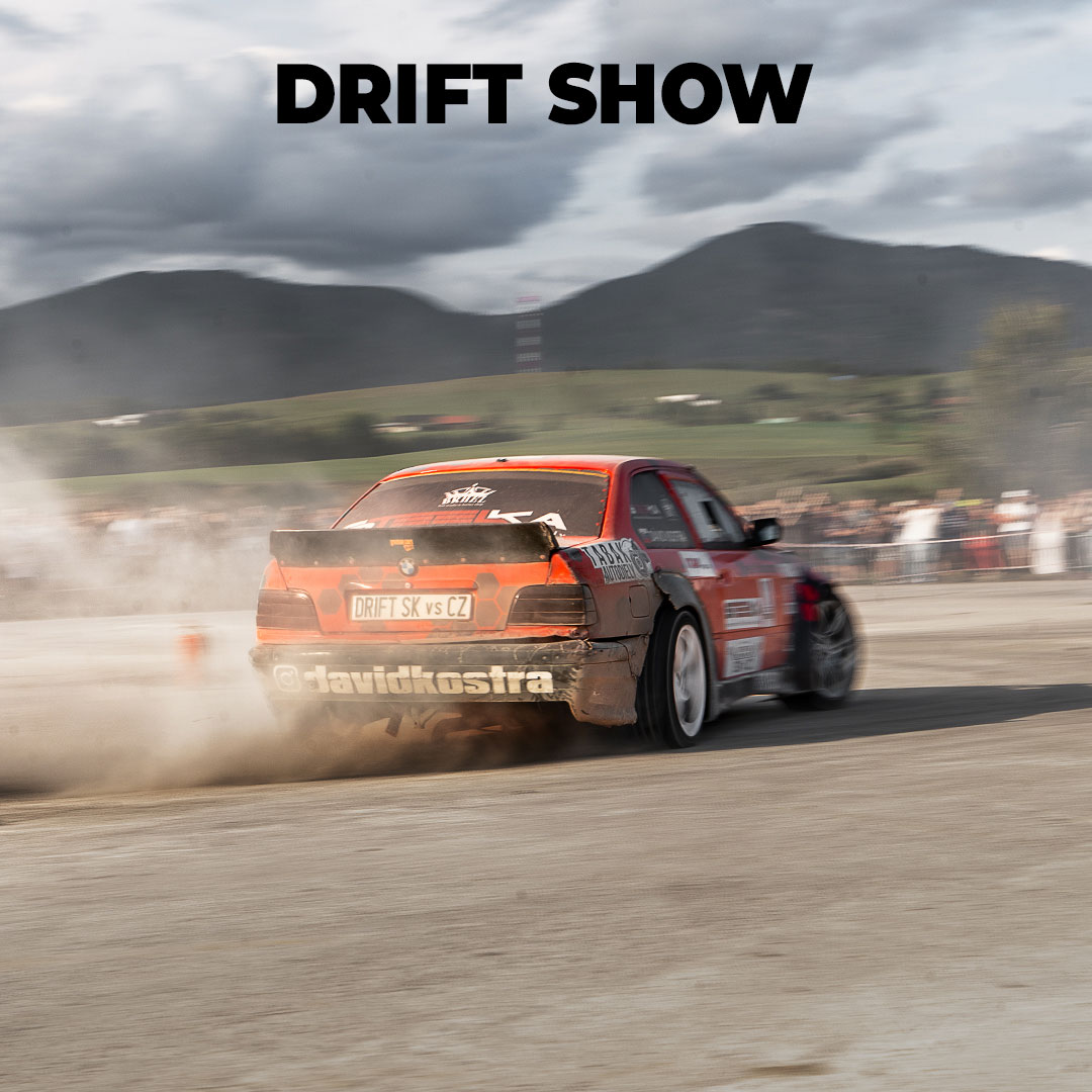 Drift show at Slovak Car Festival 2026